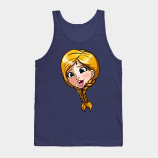 Pigtail Princess Tank Top